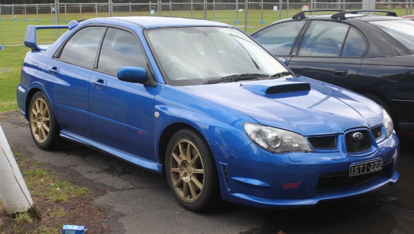 2006 Subaru Impreza WRX STI World Rally Blue