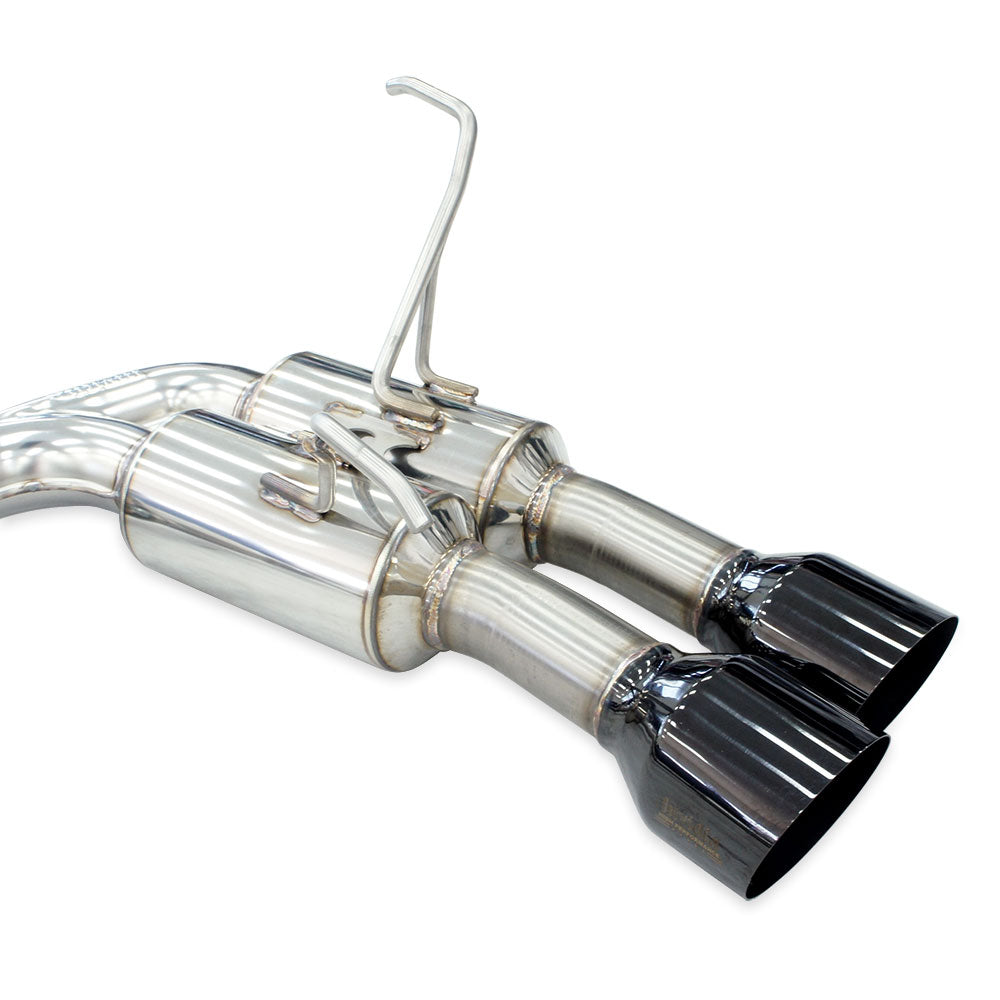 Invidia R400 "Signature Edition" Cat Back Exhaust w/Black Tips - Subaru WRX VB 22+ (Sedan) - Image 4