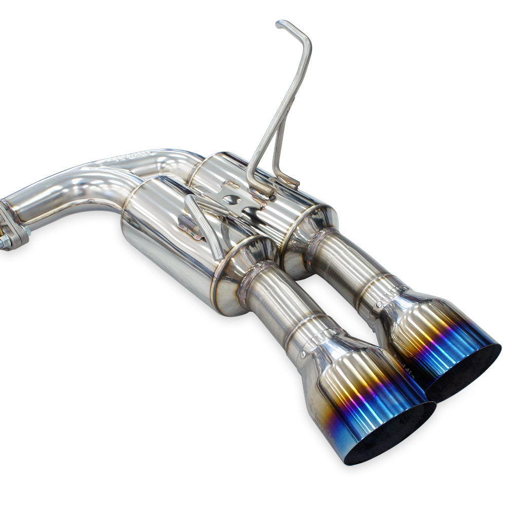 Invidia R400 "Signature Edition" Cat Back Exhaust w/Black Tips - Subaru WRX VB 22+ (Sedan) - Image 9